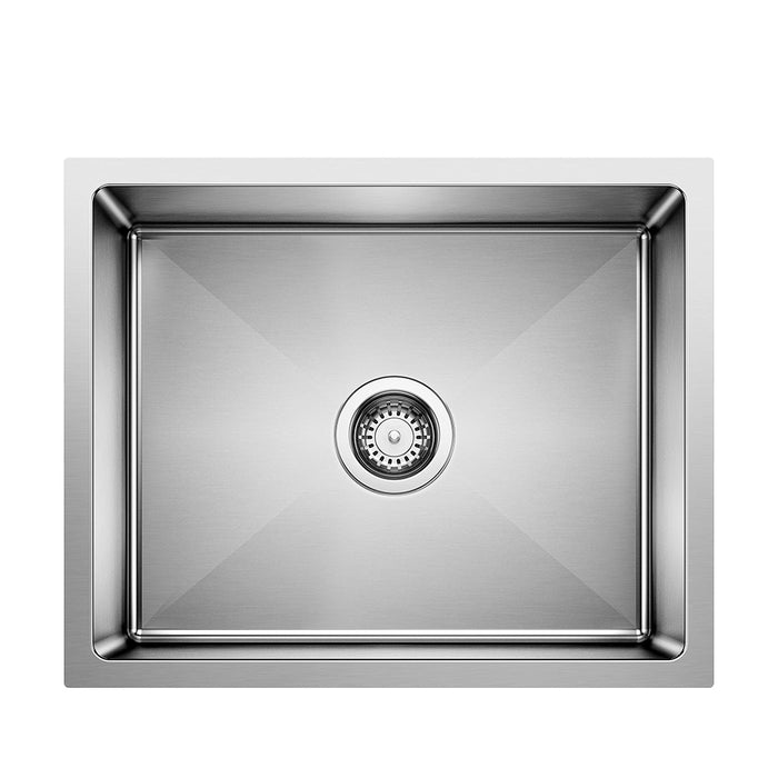 ( طلب مسبق )  حوض مطبخ مانص هاند ميد M 5042 استانلس ستيل 304 مقاس 42 × 50 سم شفة فلات عُمق 22 سم بصفاية ومجموعة الصرف 3 بوصة