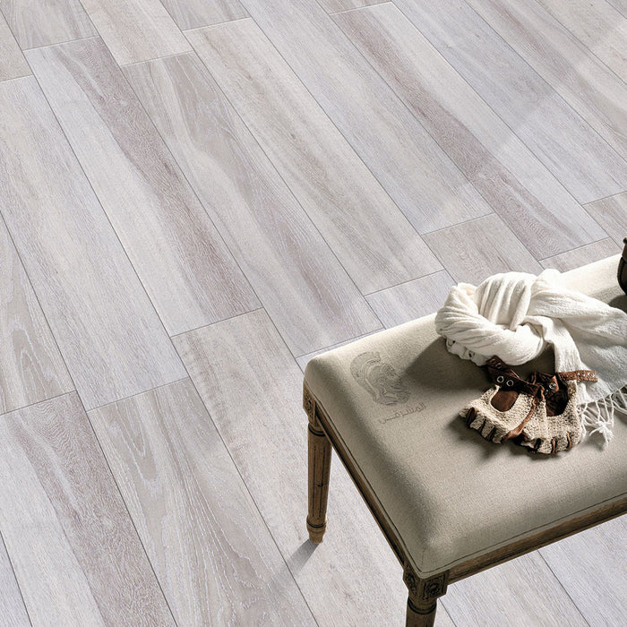 ( طلب مسبق )  سيراميك ارضيات شرائح باركية ارت كلاسيك جراي فرز ثاني 20 × 120 سم مط