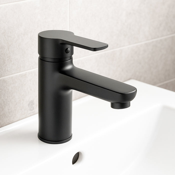 خلاط حوض وسط جلوبال ستاندرد سكاي GSL 1070 ND EBP اسود ارتفاع 16 سم