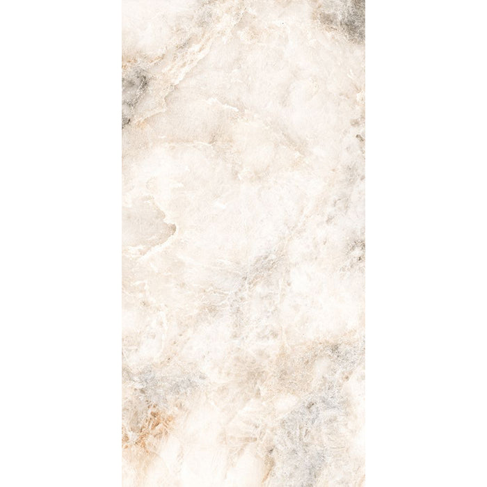 سيراميك حوائط وارضيات قطع ليزر ارت كوبا لايت بيج فرز ثاني 60 × 120 سم لامع