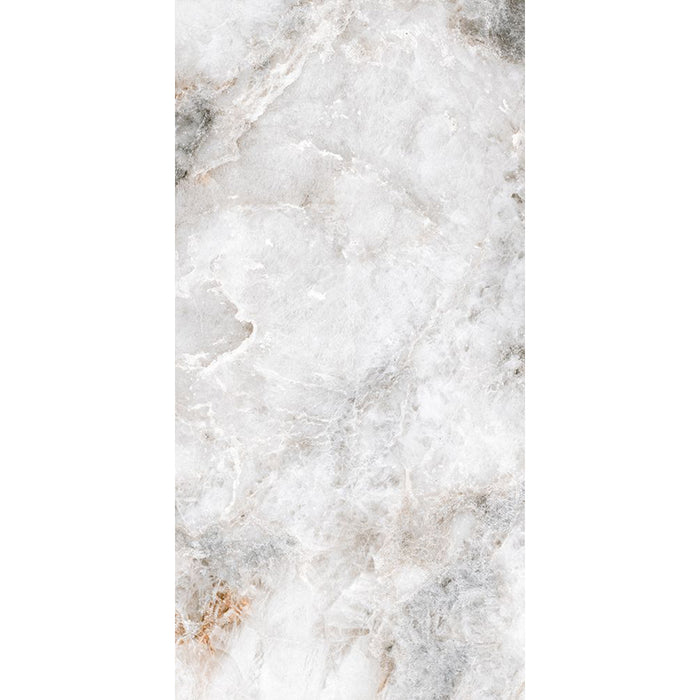 سيراميك حوائط وارضيات قطع ليزر ارت كوبا لايت جراي فرز ثاني 60 × 120 سم لامع