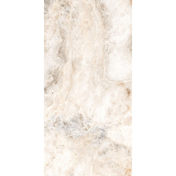 سيراميك حوائط وارضيات قطع ليزر ارت كوبا لايت بيج فرز ثاني 60 × 120 سم لامع