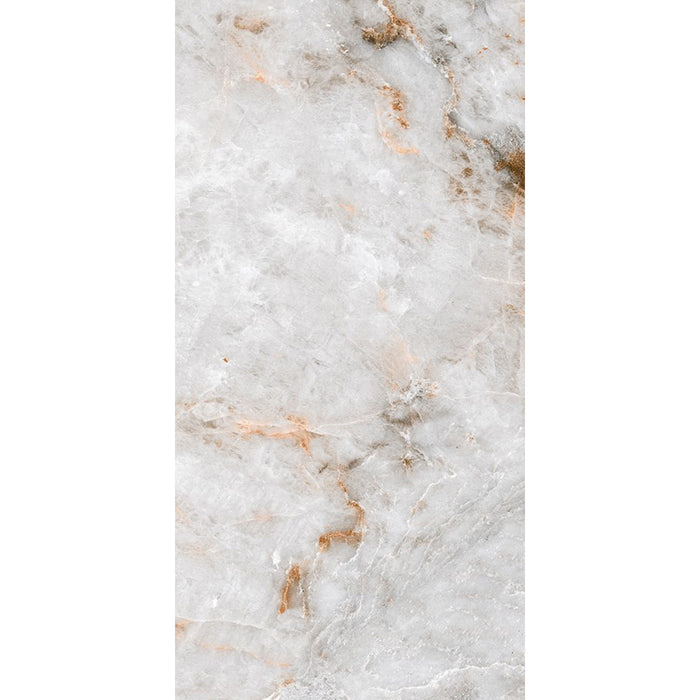 سيراميك حوائط وارضيات قطع ليزر ارت كوبا لايت جراي فرز ثاني 60 × 120 سم لامع