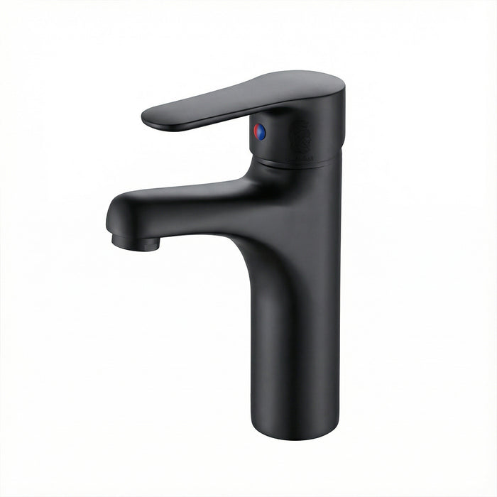 خلاط حوض وسط جلوبال ستاندرد ميرا بلس GSL 1042 B CP اسود مط ارتفاع 23 سم