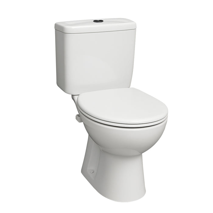 ( طلب مسبق )  مرحاض ايديال ستاندرد سبيس G 0421 ابيض الصرف P بالشطاف الداخلي والسيديلي والخزان بالعدة ومجموعة التثبيت