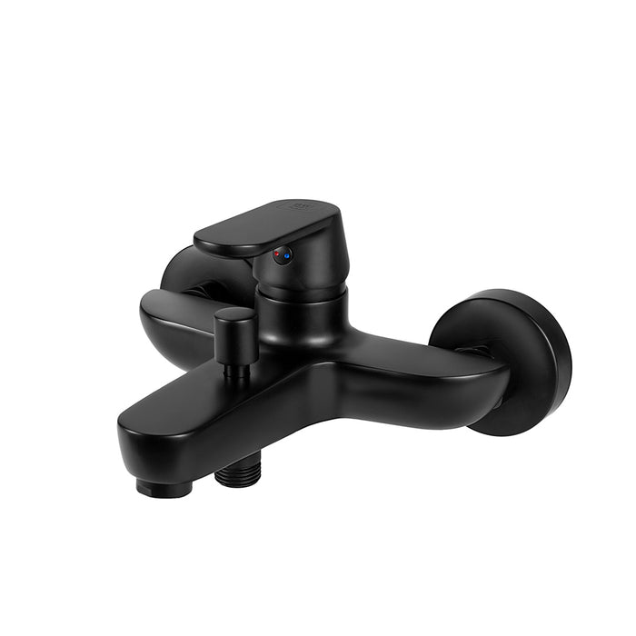 ( طلب مسبق )  خلاط بانيو BGI ايكو بلس 1013 B اسود بالمحول مستورد صناعة ألماني