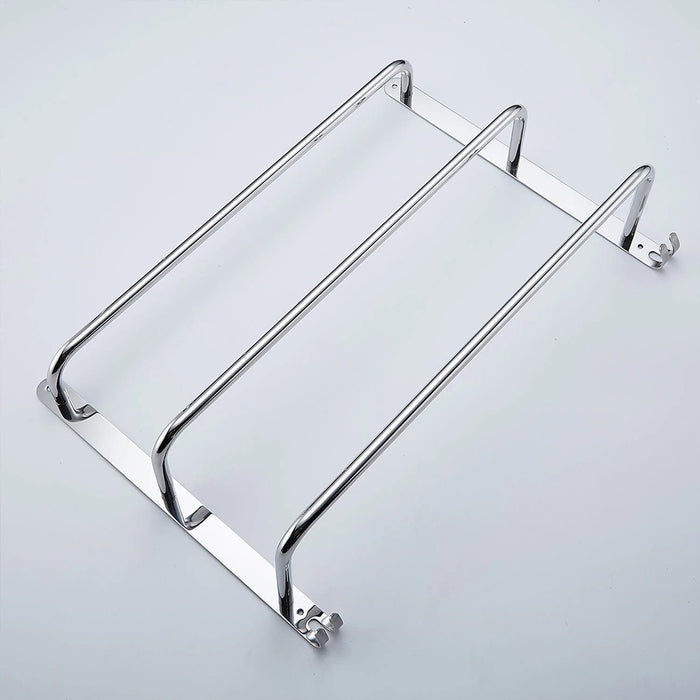 فواطة ثلاثية بانيوكس TH-03-02S كروم 50 سم بـ 2 علاقة سفلية استانلس ستيل 304