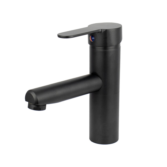 خلاط حوض لوجانو LG 304 B اسود ارتفاع 18 سم