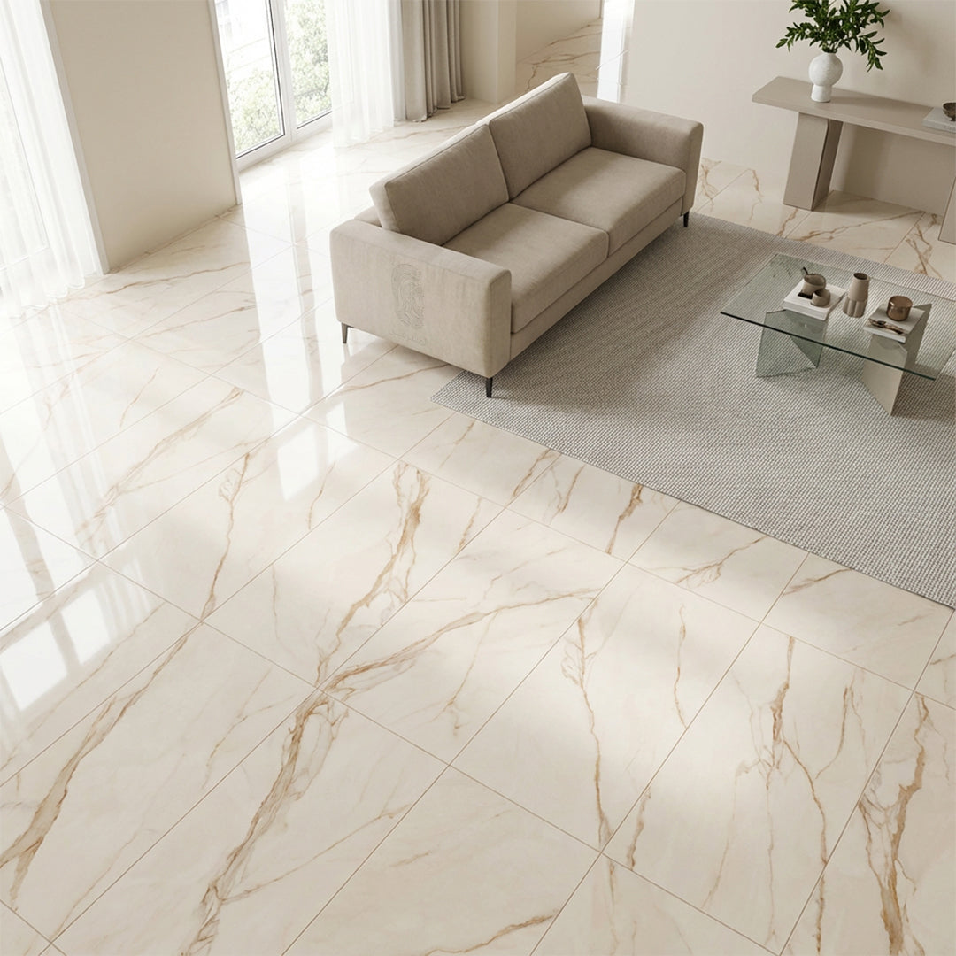 بورسلين هندي MASH 4186 فرز اول 60 × 120 سم لامع