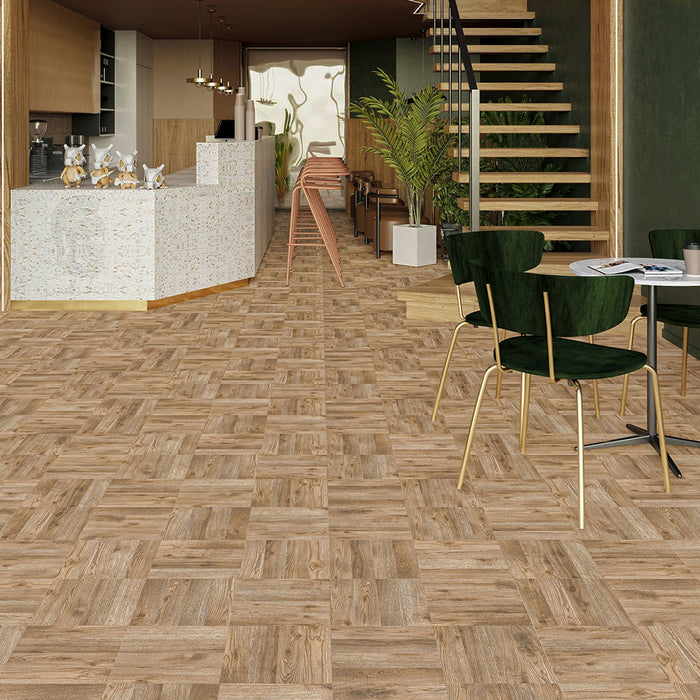 ( طلب مسبق )  سيراميك ارضيات ارت فرساي براون فرز ثاني 50 × 150 سم مط