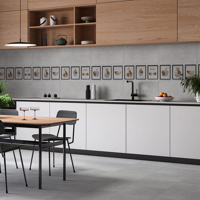 سيراميك حوائط كليوباترا روميو جراي فرز اول 30 × 60 سم