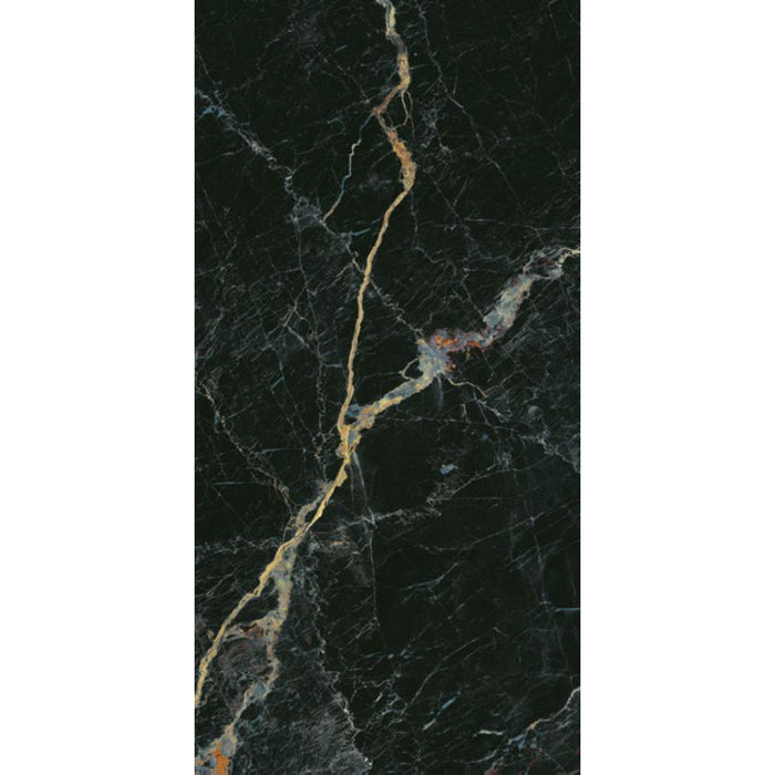 ( طلب مسبق )  بورسلين بورسيلوكس P 3051 بلاك فرز ثاني 60 × 120 سم لامع