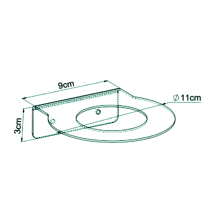 صبانة بانيوكس SOH-01-01S اسود استانلس ستيل 304