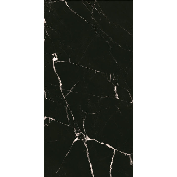 ( طلب مسبق )  بورسلين بورسيلوكس P 3058 بلاك فرز اول 60 × 120 سم لامع