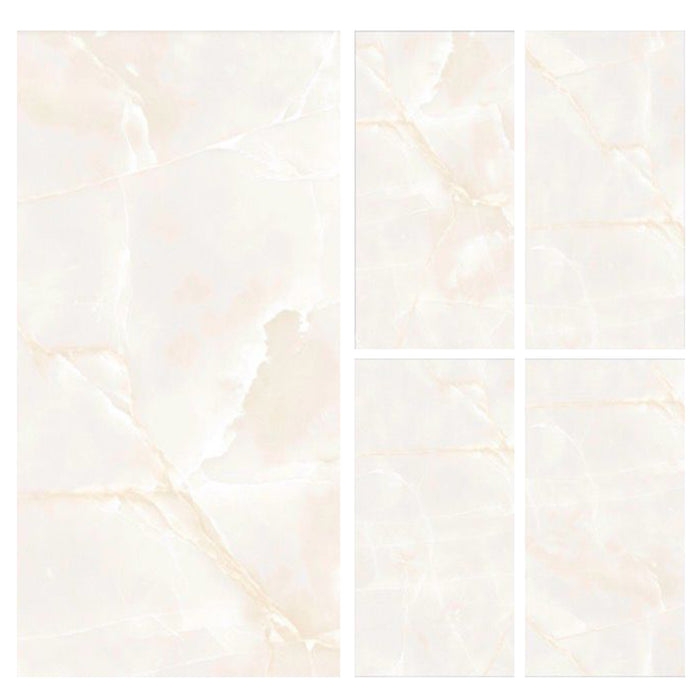 بورسلين هندي MASH 70386 فرز اول 60 × 120 سم لامع