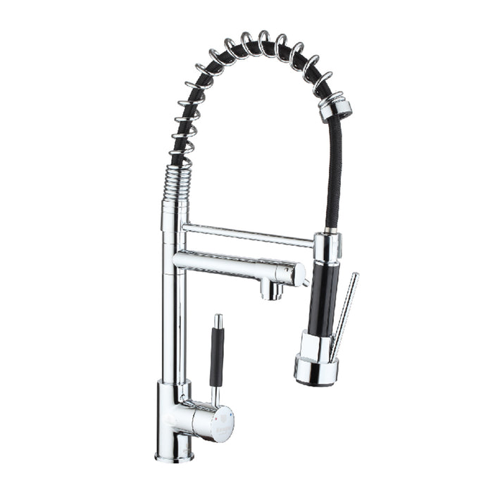 خلاط مطبخ سوستة هوايي شيف 2 × 1 HY 502 (HY 3001001-2) كروم 2 مخرج