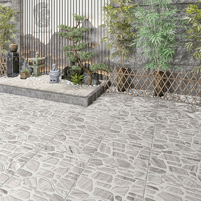 ( طلب مسبق )  سيراميك ارضيات اوت دور ارت افاتار جراي فرز ثاني 50.5 × 60.50 سم مط