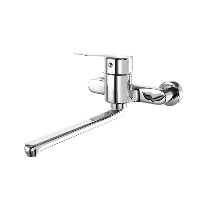 خلاط مطبخ حائطي امباير EMP 0107 كروم قنطرة سفلية 27 سم