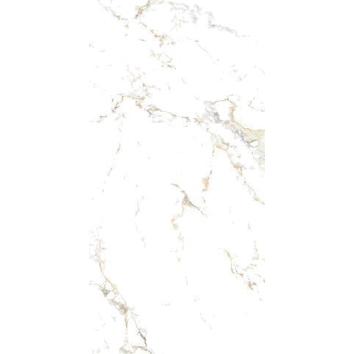 ( طلب مسبق )  بورسلين بورسيلوكس P 3023 وايت فرز اول 60 × 120 سم لامع