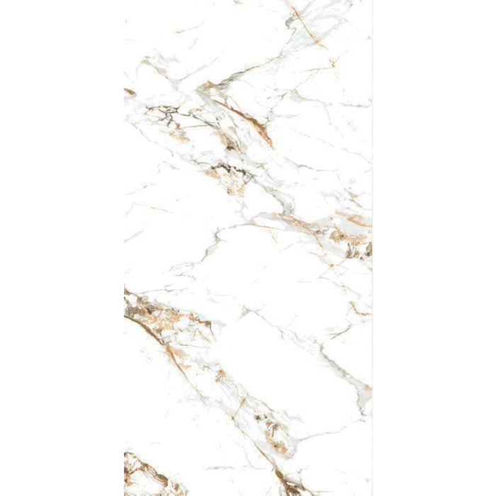 ( طلب مسبق )  بورسلين بورسيلوكس P 3025 وايت فرز اول 60 × 120 سم لامع