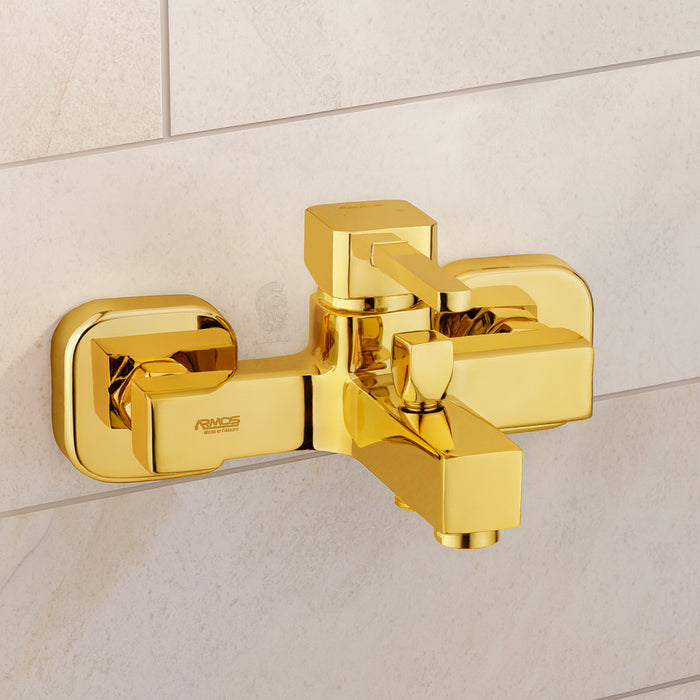 خلاط بانيو ارموس فوشيا ذهبي بالمحول منتج مستورد تركي