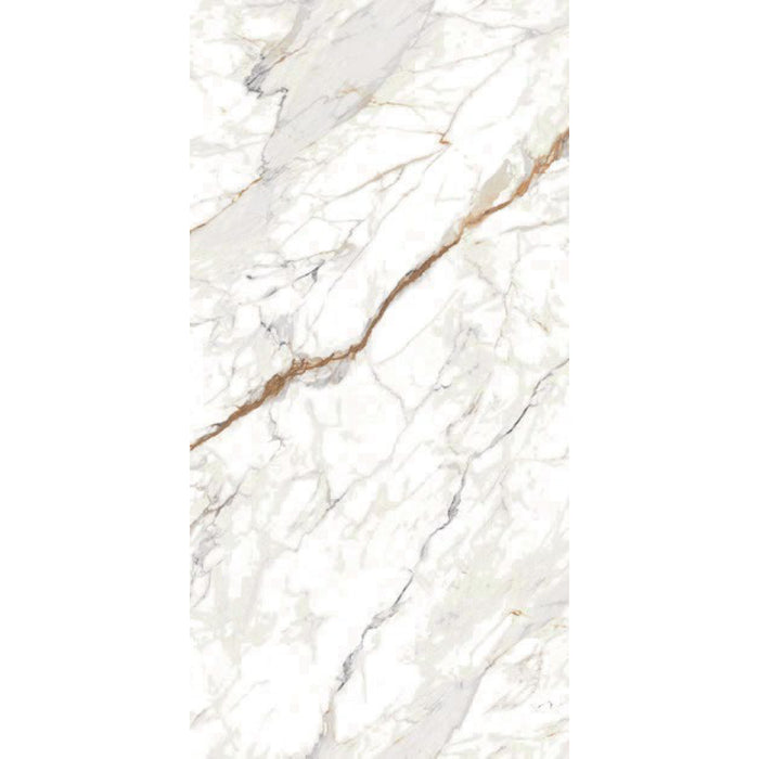 ( طلب مسبق )  بورسلين بورسيلوكس P 3017 وايت فرز اول 60 × 120 سم لامع