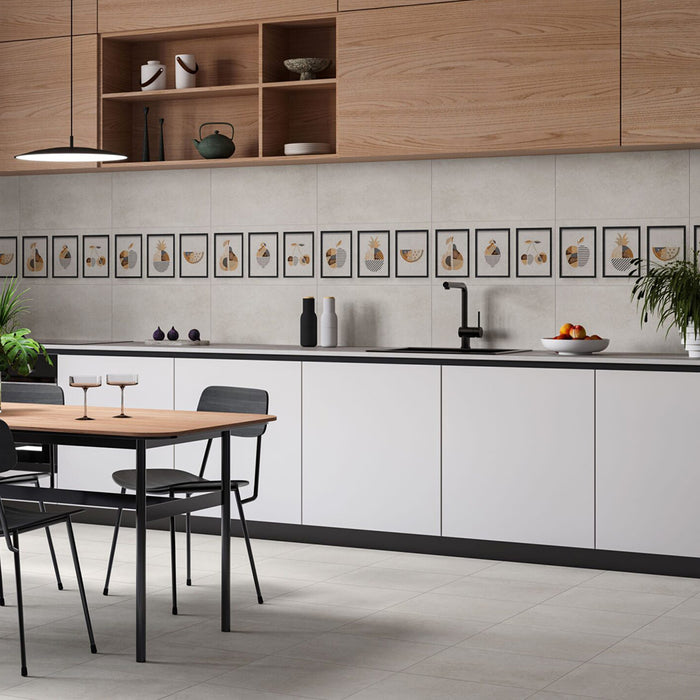 سيراميك حوائط كليوباترا روميو وايت فرز اول 30 × 60 سم