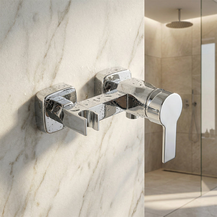 ( طلب مسبق )  خلاط شطاف لوجانو LG 14 C كروم بحامل للشطاف