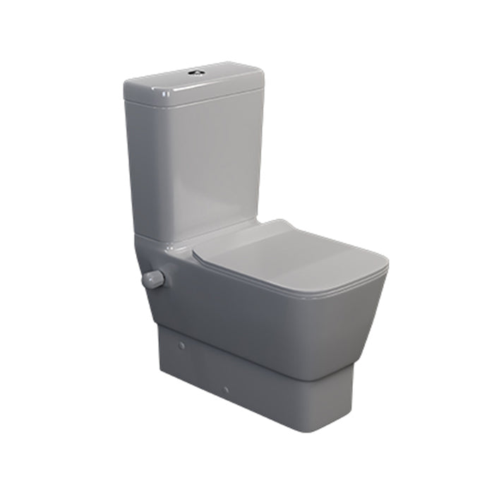 ( طلب مسبق )  مرحاض ملاصق للحائط ليسيكو تريند FS1RT21B ابيض القاعدة بالسيديلي والخزان بالعدة والشطاف الداخلي وطقم التثبيت