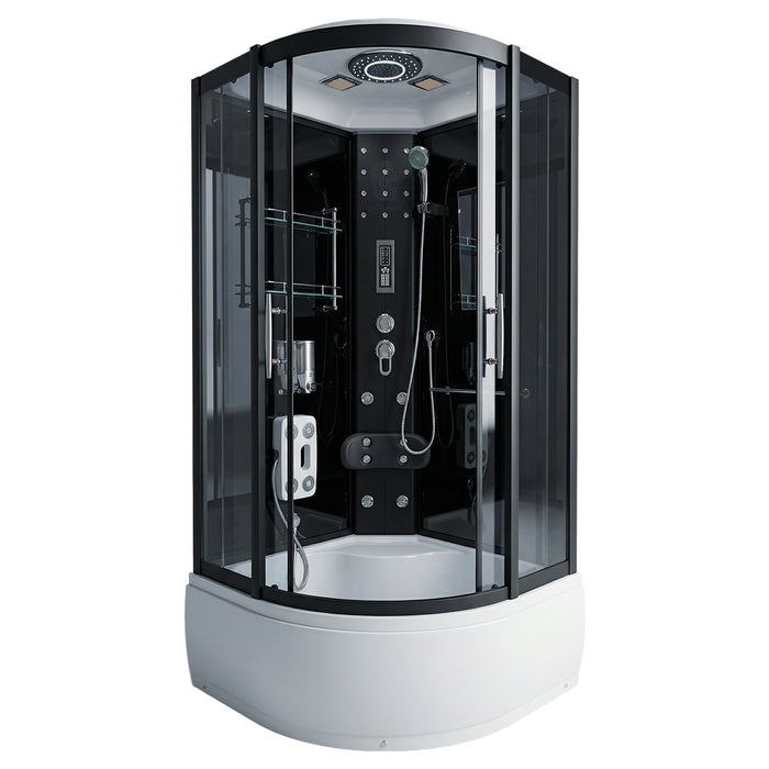 كابينة شاور متكاملة فول سيستم SH 9090 FS ابيض 90 × 90 سم