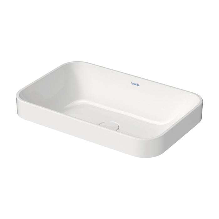 حوض ساقط رخامة ديورافيت هابي دي 2 بلس 60 سم 2359600000 اللون ابيض