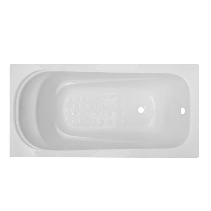 ( طلب مسبق )  بانيو النيل 170 × 70 سم بالجوانب والشاسية ابيض