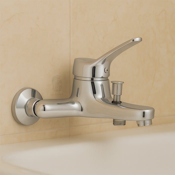 خلاط بانيو دايموند ريد DR 02 كروم بالمحول