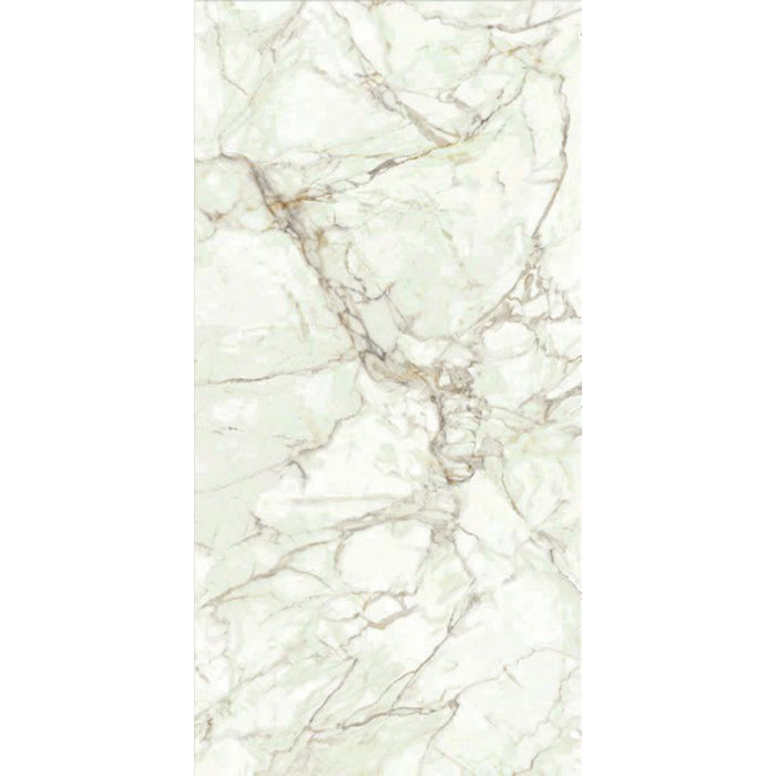 ( طلب مسبق )  بورسلين بورسيلوكس P 3018 وايت فرز اول 60 × 120 سم لامع