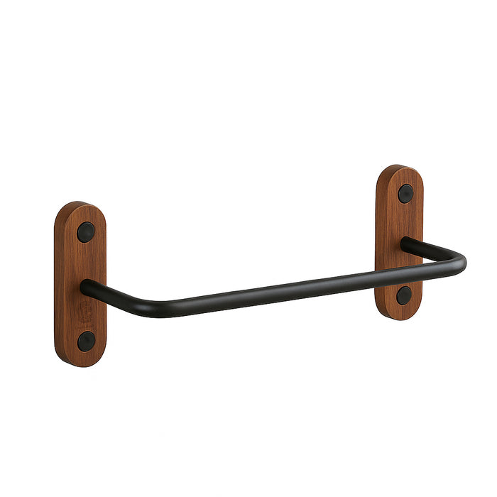 فواطة مستطيلة بانيوكس WO-07-01S اسود 50 سم خشب مع استانلس ستيل 304