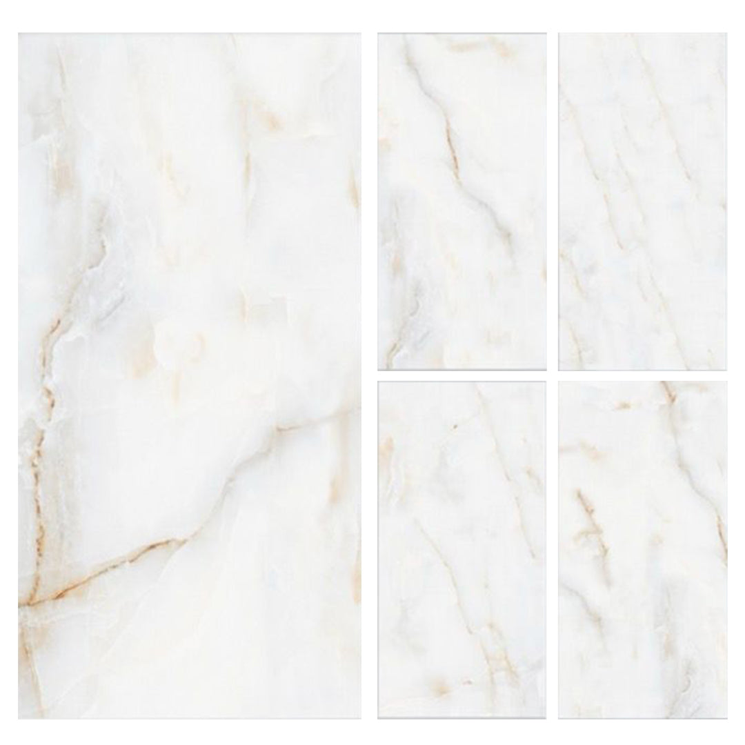 بورسلين هندي MASH 20186 فرز اول 60 × 120 سم لامع