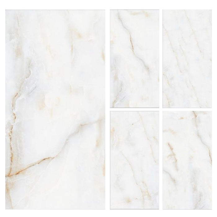 بورسلين هندي MASH 20186 فرز اول 60 × 120 سم لامع