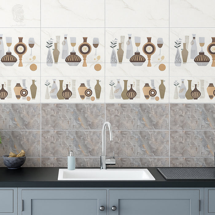 سيراميك حوائط بيراميدز C 224 لامع 30 × 60 سم