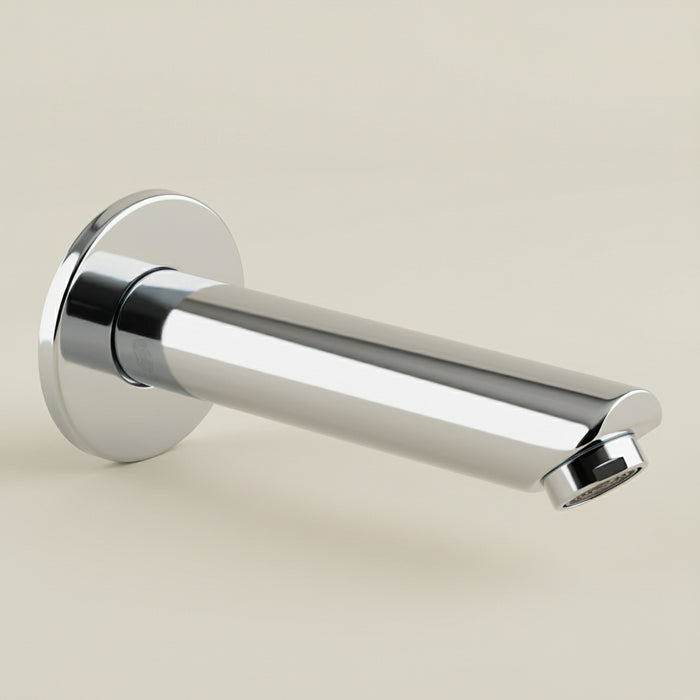 مخرج دفن سفلي مورافيا دائري S 26 C كروم 15 سم بالوش