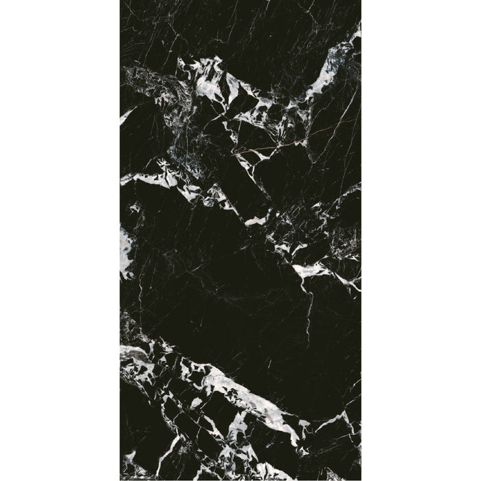 ( طلب مسبق )  بورسلين بورسيلوكس P 3057 بلاك فرز اول 60 × 120 سم لامع