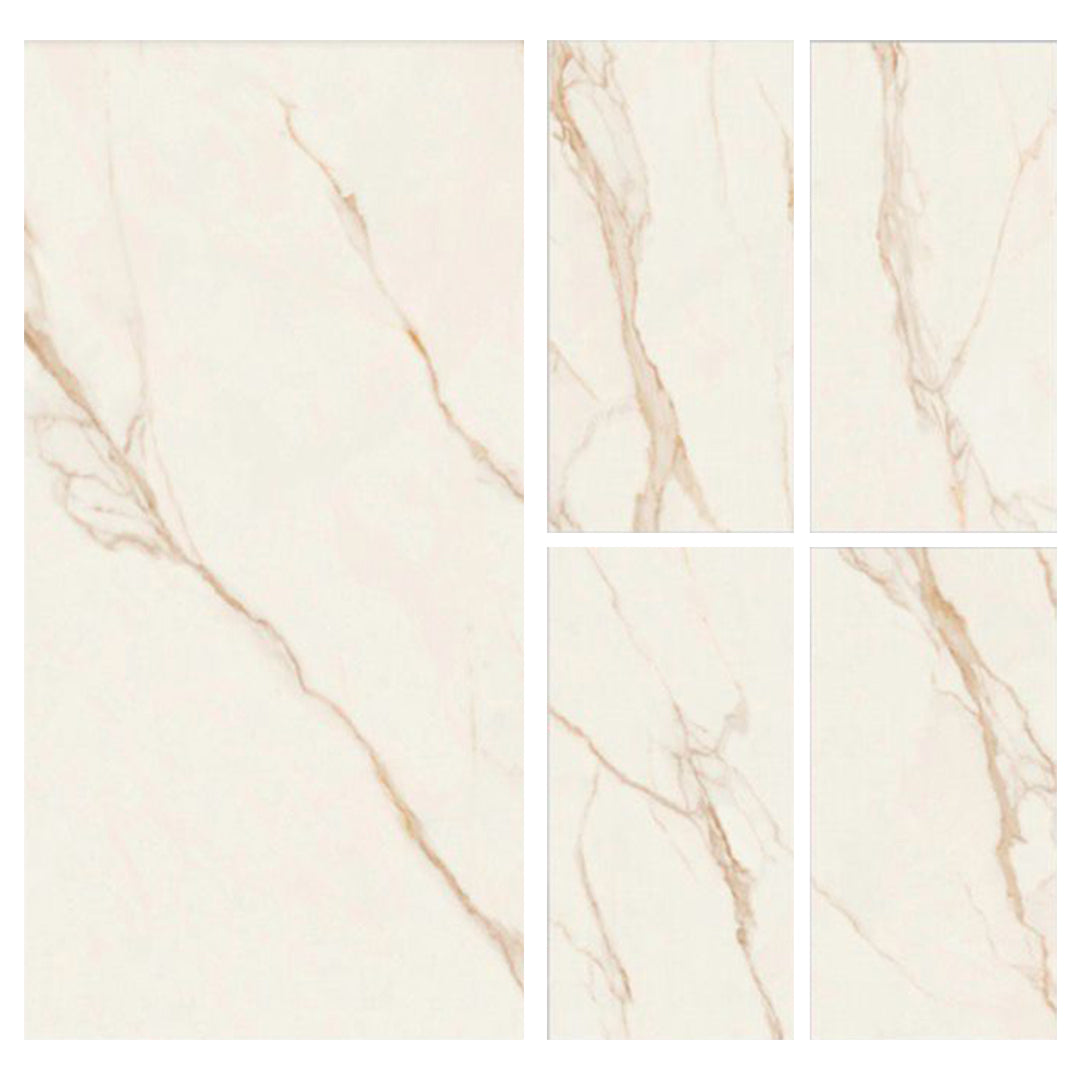 بورسلين هندي MASH 4186 فرز اول 60 × 120 سم لامع