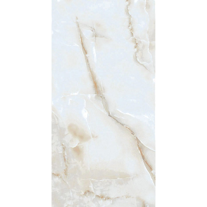 ( طلب مسبق )  بورسلين بورسيلوكس P 3013 بيج فرز ثاني 60 × 120 سم لامع