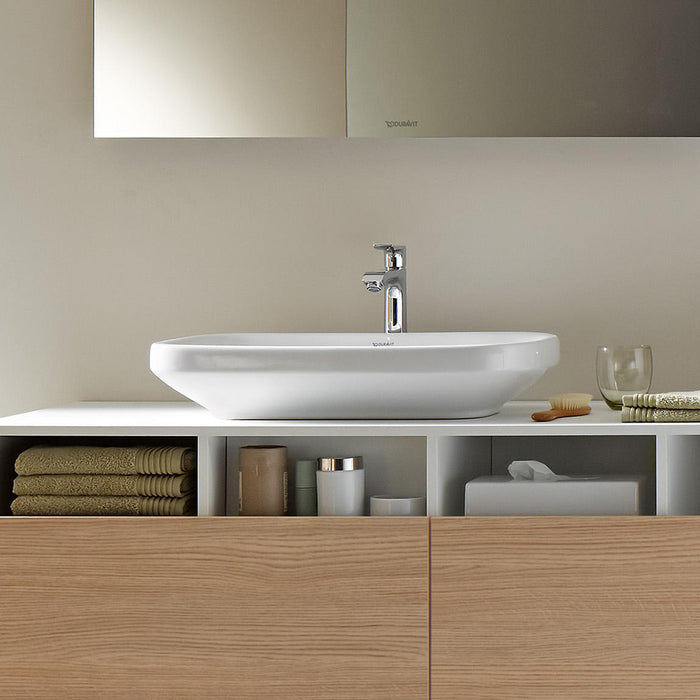 حوض فوق الرخامة ديورافيت ديوراستايل 0349600000 مقاس 60 سم ابيض شامل مجموعة التثبيت