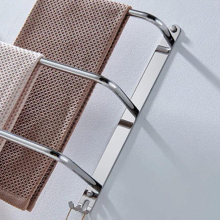 فواطة ثلاثية بانيوكس TH-03-02S كروم 50 سم بـ 2 علاقة سفلية استانلس ستيل 304