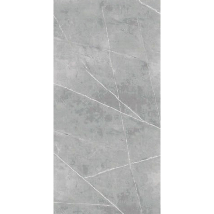 ( طلب مسبق )  بورسلين بورسيلوكس P 3004 دارك جراي فرز اول 60 × 120 سم لامع