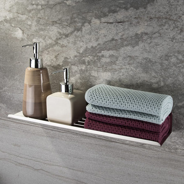 ( طلب مسبق )  رف بانيوكس SH40-03-02S كروم استانلس ستيل 304