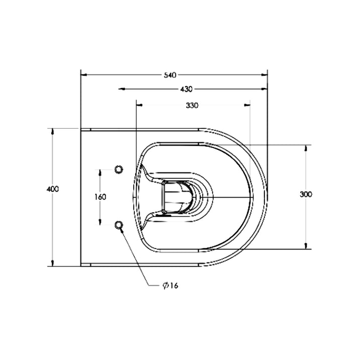 ( طلب مسبق )  مرحاض معلق سانيبيور تايتن 2542490178 برجامون بالسيديلي والشطاف الداخلي ومجموعة التثبيت