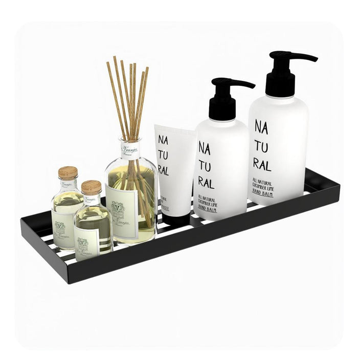 رف بانيوكس SH-07-01S اسود استانلس ستيل 304