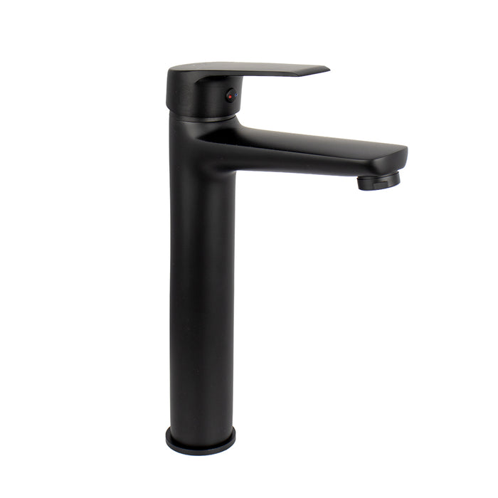 خلاط حوض وسط فوريو EW 10 B اسود ارتفاع 26 سم