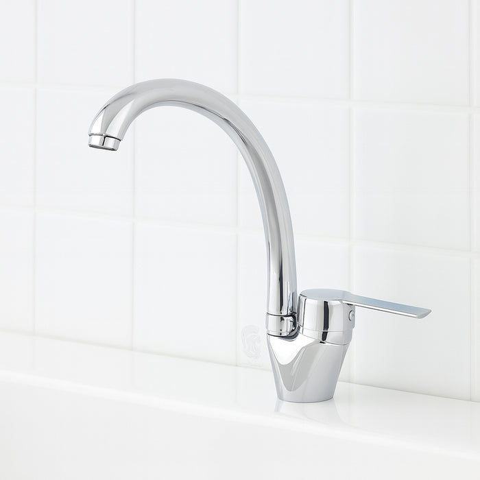 خلاط حوض وسط فوكس جلوب سبيكترا SP 03 كروم ارتفاع 25 سم